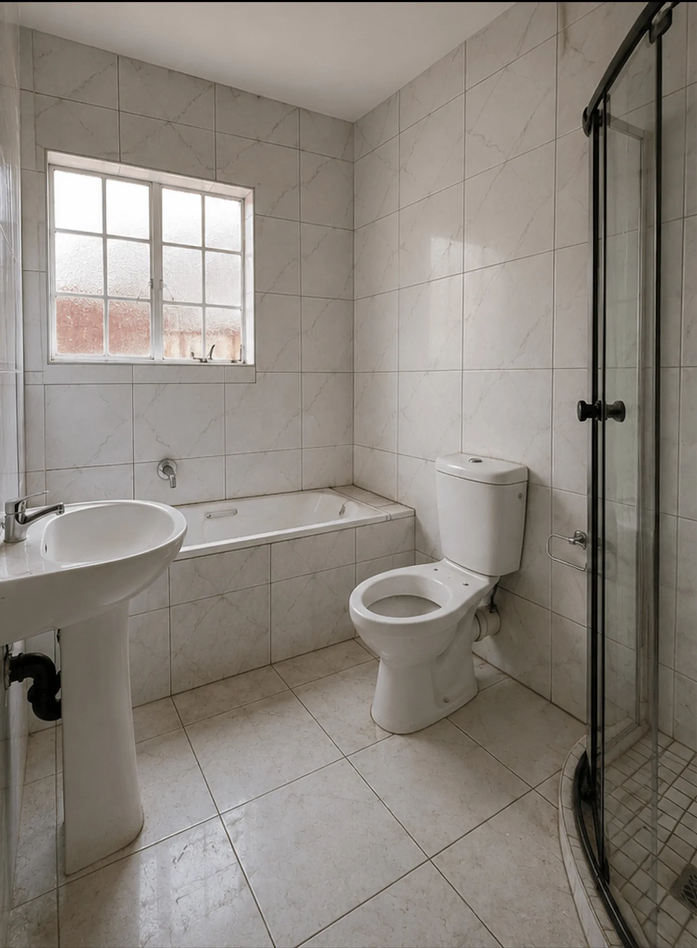 Bathroom before MoveOutReady cleaning